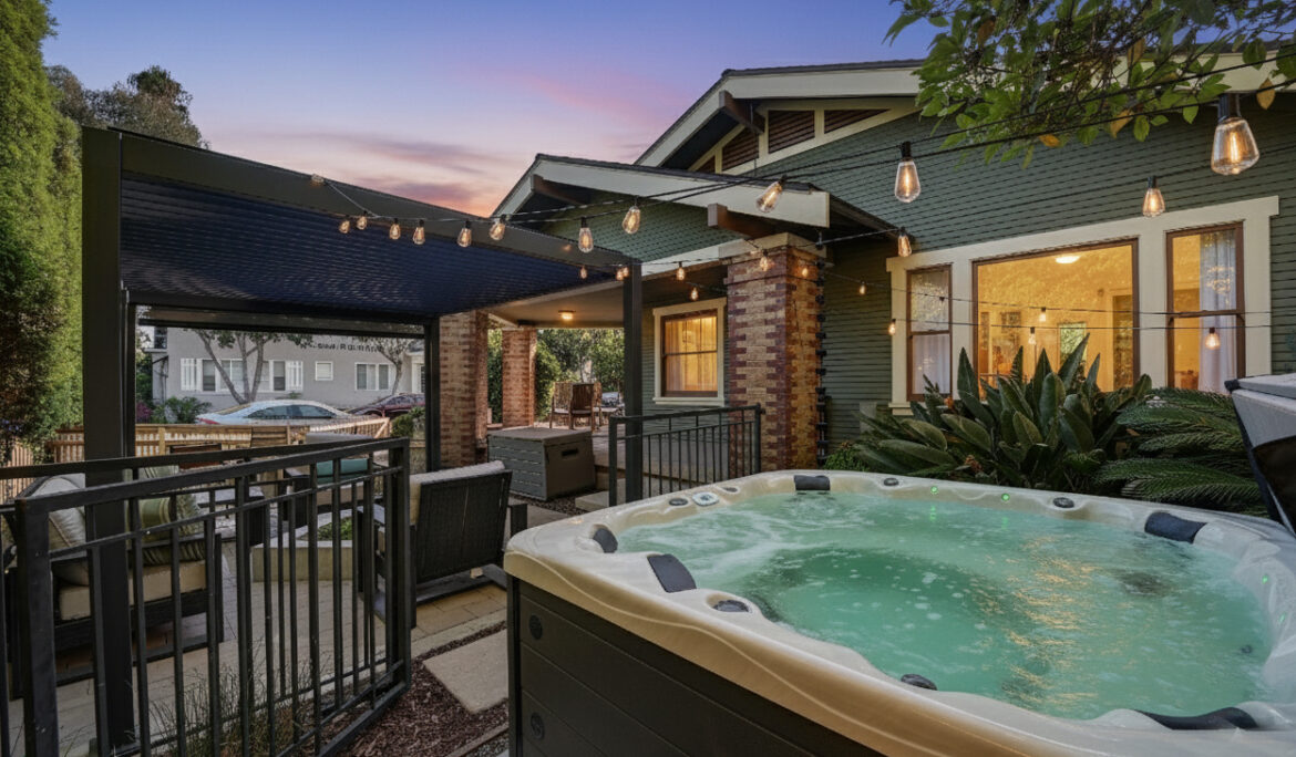 Twilight Photos for Airbnb Setting the Mood !